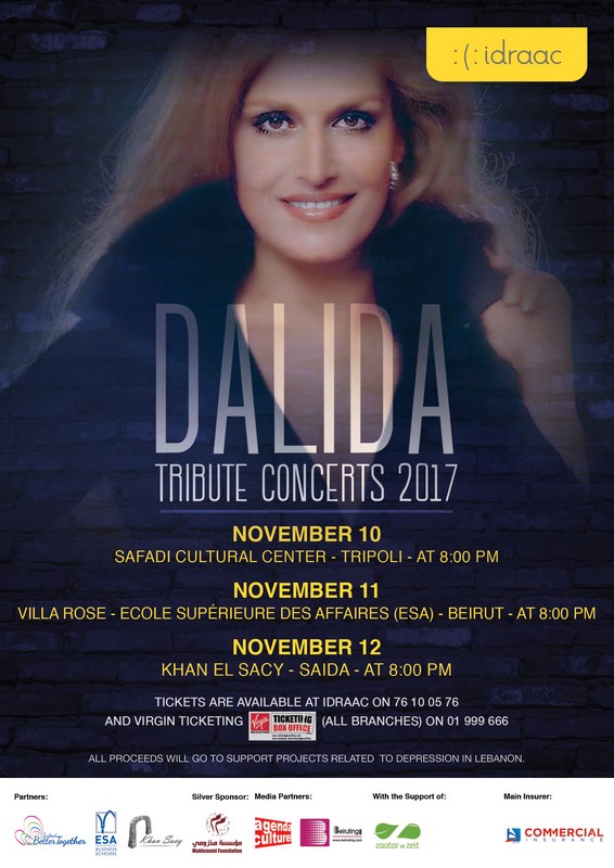 IDRAAC-Dalida’s Tribute Concerts